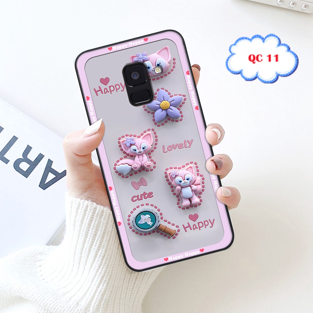 Ốp Samsung A6 2018 / A6 Plus / A6+ in hình hoạt hình cute, dễ thương , đáng yêu