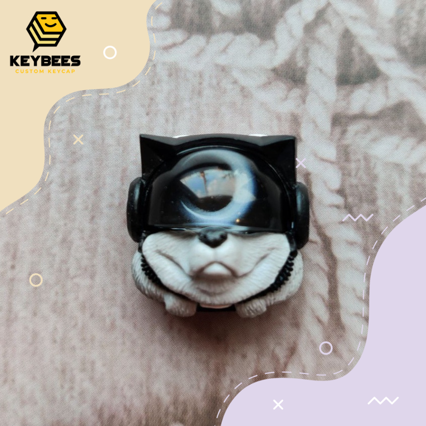 Artisan Keycap - Nút bàn phím cơ resin handmade Sirius Keycap Ánh Trăng