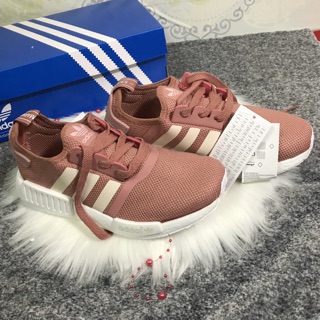 GIÀY Thể thao sNeAker  NMD HỒNG ĐẤT [ FULL BOX +TẶNG MÓC KHÓA ]
