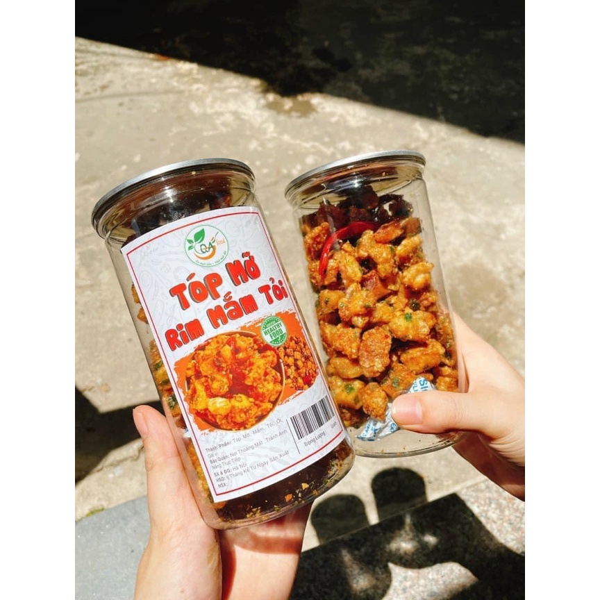 Tóp Mỡ Rim Mắm Tỏi Thơm Ngon