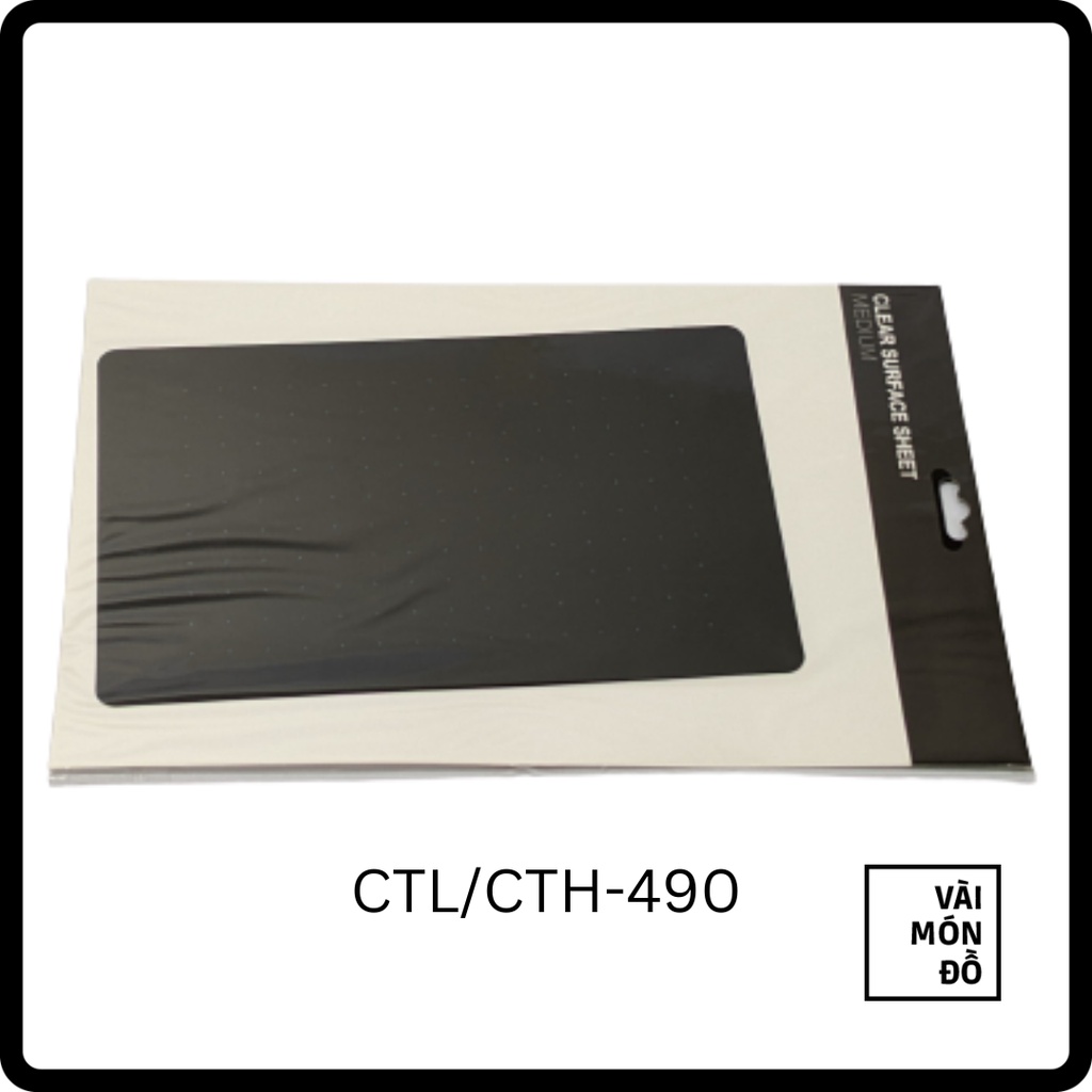 Miếng dán nhám đen bảo vệ chuyên dùng cho bảng vẽ Wacom