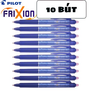 COMBO 10 BÚT BI TẨY XÓA PILOT FRIXION PEN CLICKER NHẬT BẢN CHÍNH HÃNG
