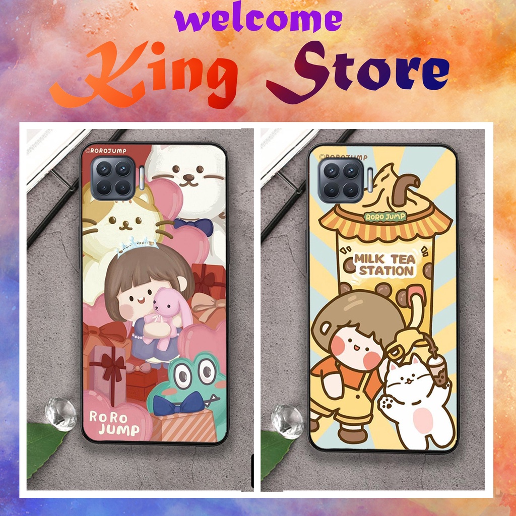 [SIÊU ƯU ĐÃI] Ốp lưng Oppo A71/A73/A83/A93 in hình BÉ TRÀ SỮA siêu đẹp, độc, lạ_KINGSTORE.HN_Ốp lưng điện thoại