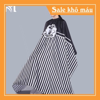 ( HCM ) Áo choàng cắt tóc hình tù barber lớn
