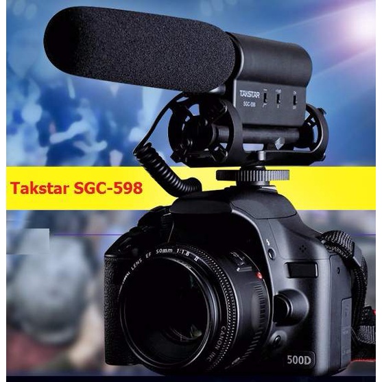 Mic thu âm gắn máy quay TAKSTAR SGC 598