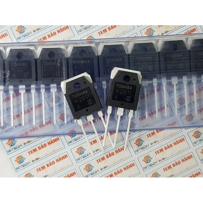 [Combo 2 chiếc] K2611, 2SK2611 Mosfet Kênh N 900V/9A TO-3P