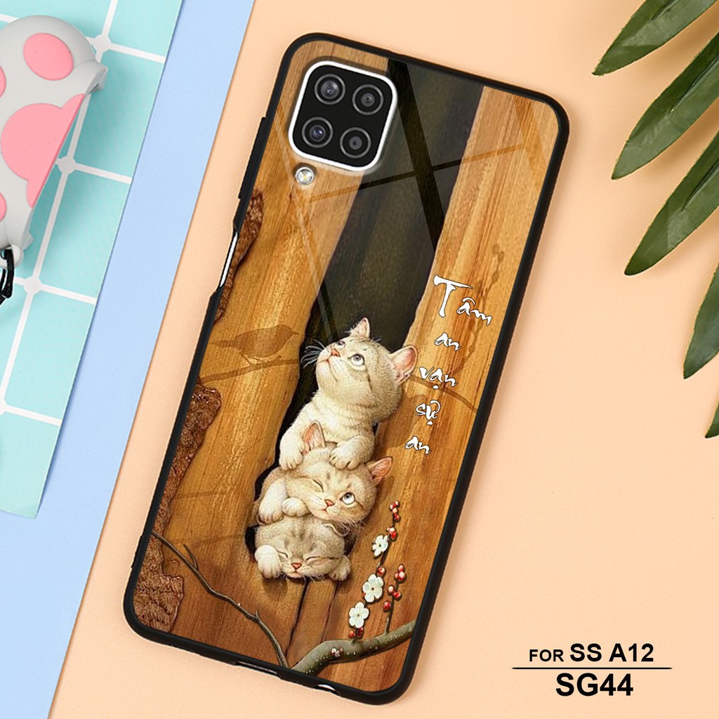 ỐP lưng kính 3D SAMSUNG A12, ỐP điện thoại thế hệ mới siêu sang Son Store