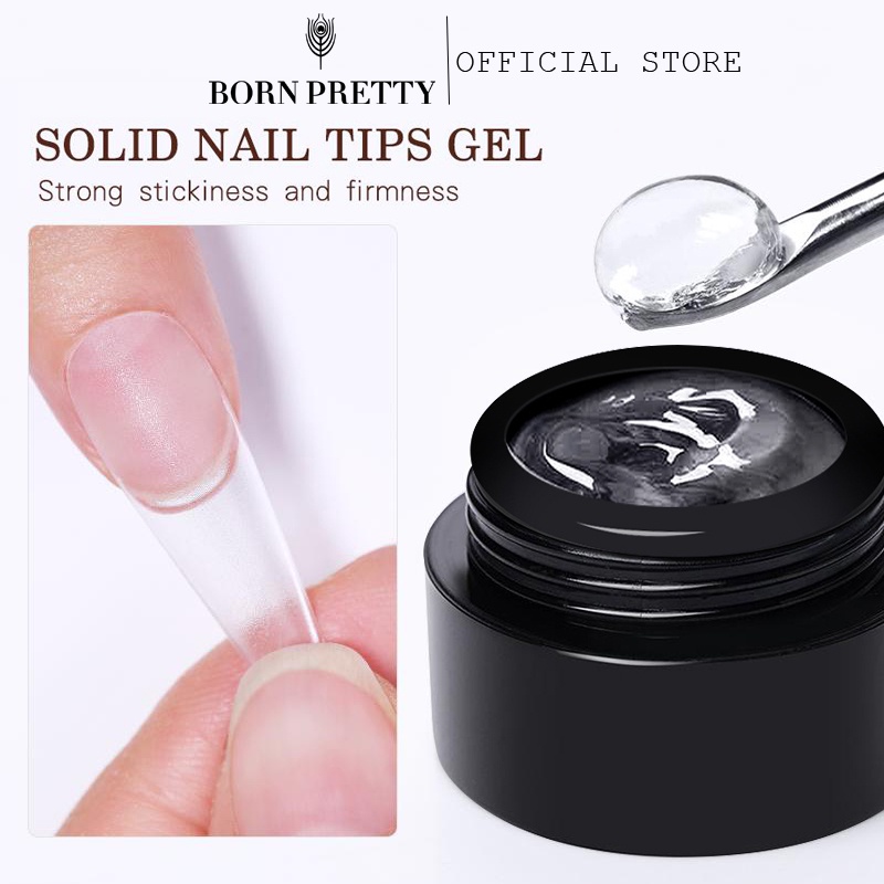 Gel đắp móng BORN PRETTY sử dụng với đèn UV LED dạng trong suốt 5G