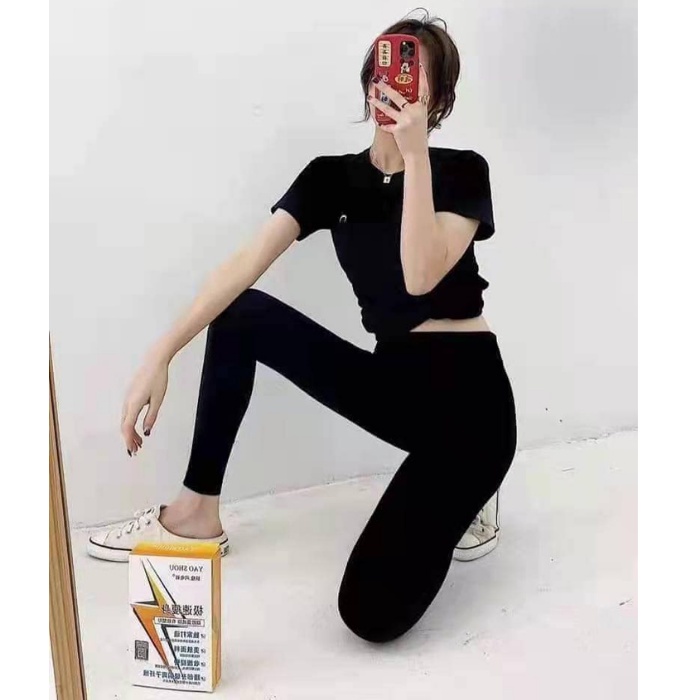 Quần legging nữ M9 cạp cao co giãn