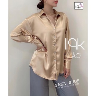 ÁO SƠ MI LỤA _vải cao cấp 😘 🔥