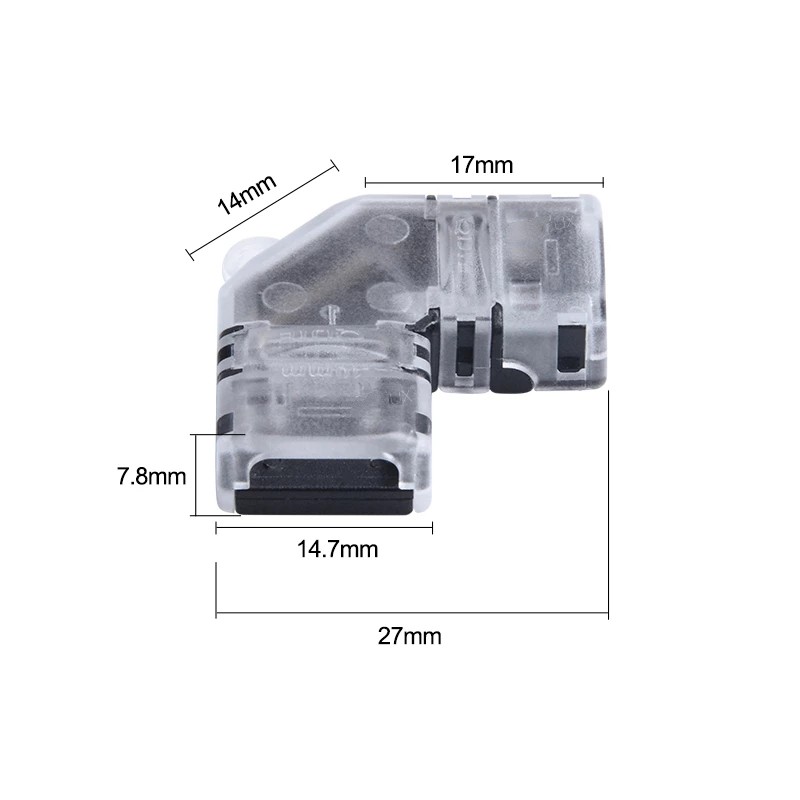 1 Dây Nối Chữ L 2 / 4pin Cho Đèn LED RGB 3528 5050