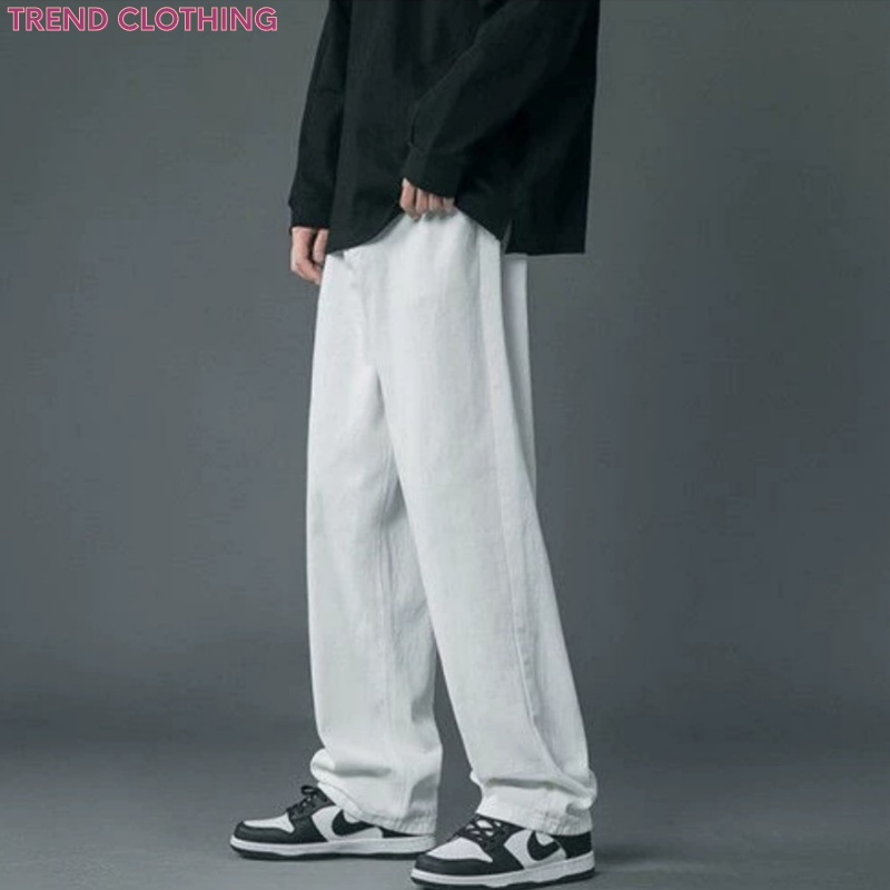 Quần Jeans Nam, Nữ. Quần Jeans dáng suông rộng &quot;HOT 2022&quot; - Trend Clothing_Store!