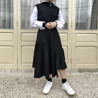 Chân Váy Ráp Đen BunnyHill