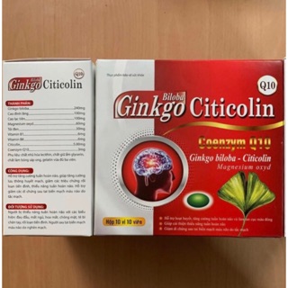 Ginkgo Biloba 240mg Bổ não, tăng cường tuần hoàn máu
