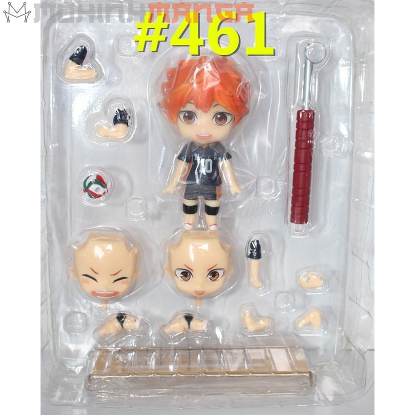 [CÓ QUÀ] Mô hình Hinata Shoyo Kageyama Tobio Kozume Kenma Nendoroid 461 có khớp trong manga Haikyuu (Vua Bóng Chuyền)