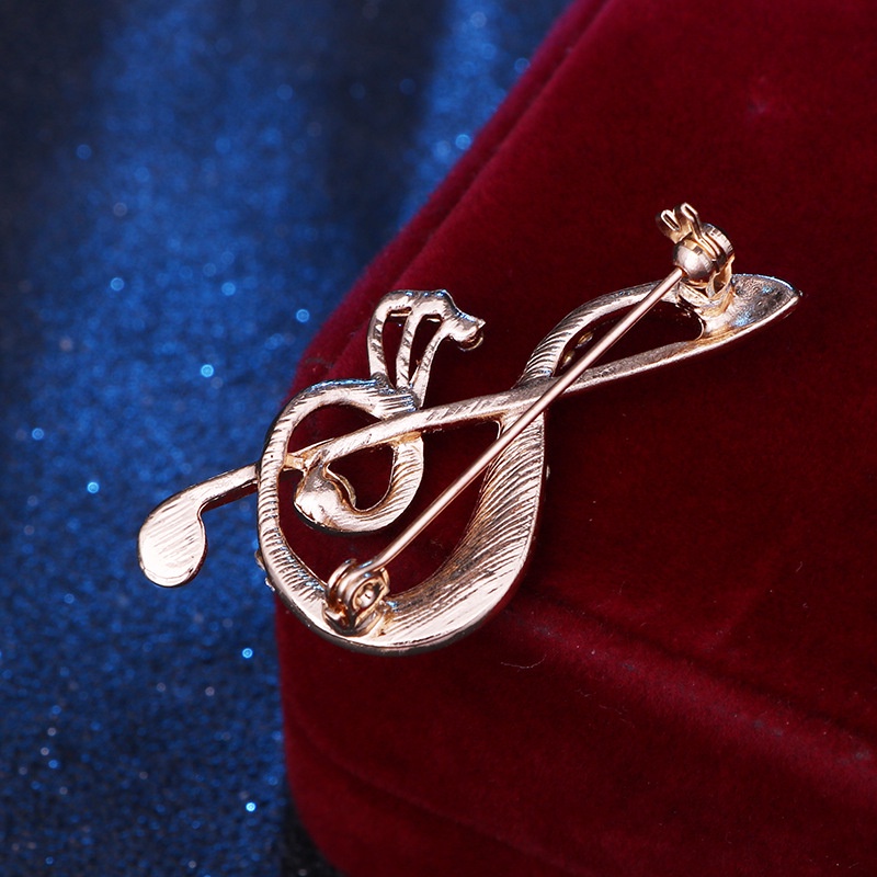 Ghim Cài Áo Hình Giấy Ghi Chú Phong Cách Anh Quốc Cho Nam