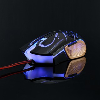 Chuột chuyên game Bosston GM100 Led đa màu giá rẻ - BH 1 năm - Hoàng Yến Computer