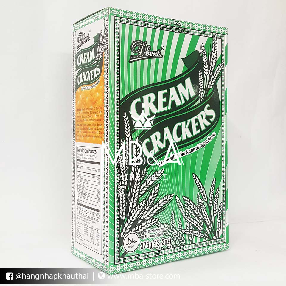 Bánh quy kem giòn Cream Crackers - Malaysia