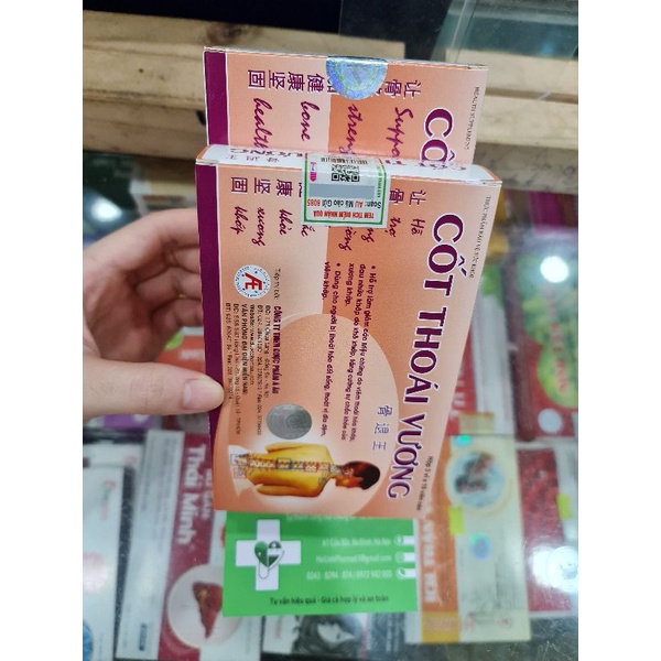 Cốt thoái vương ⚡Mua 6 tặng 1⚡ Hộp 30v Viên uống hỗ trợ xương khớp