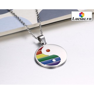 Dây chuyền âm dương đồng tính LGBT - TS008