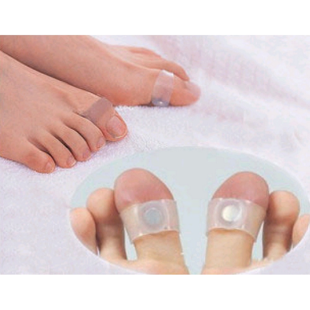 Nhẫn Đeo Ngón Chân Massage Thải Độc Giảm Cân Từ Tính Chăm Sóc Bàn Chân Fengwunineday