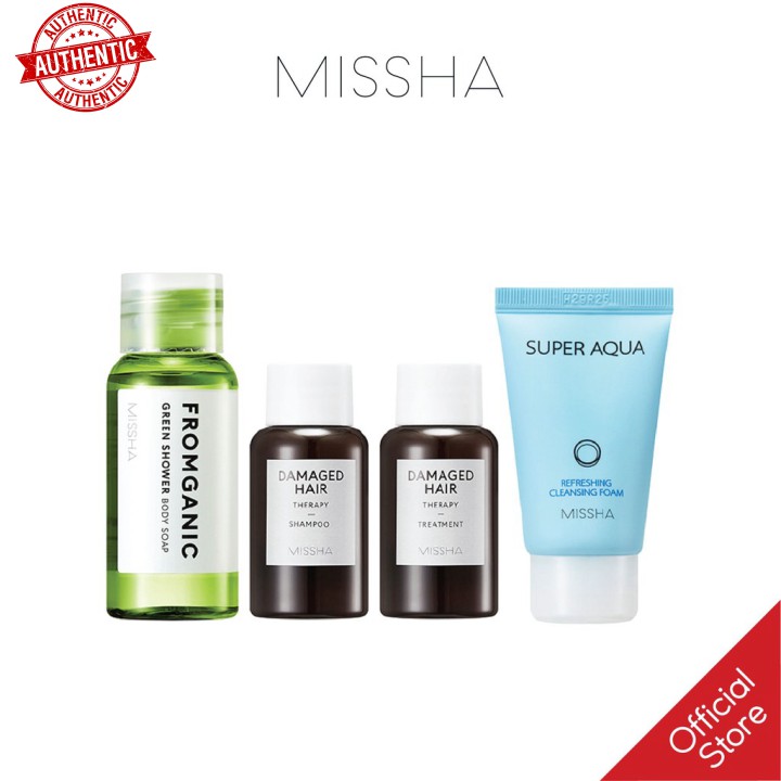 [Mã giảm giá shop] Bộ Kit Du Lịch MISSHA Traveling Kit Hologram Edition