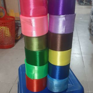Ruy băng vải lụa mềm thắt nơ (Cuộn 15m)