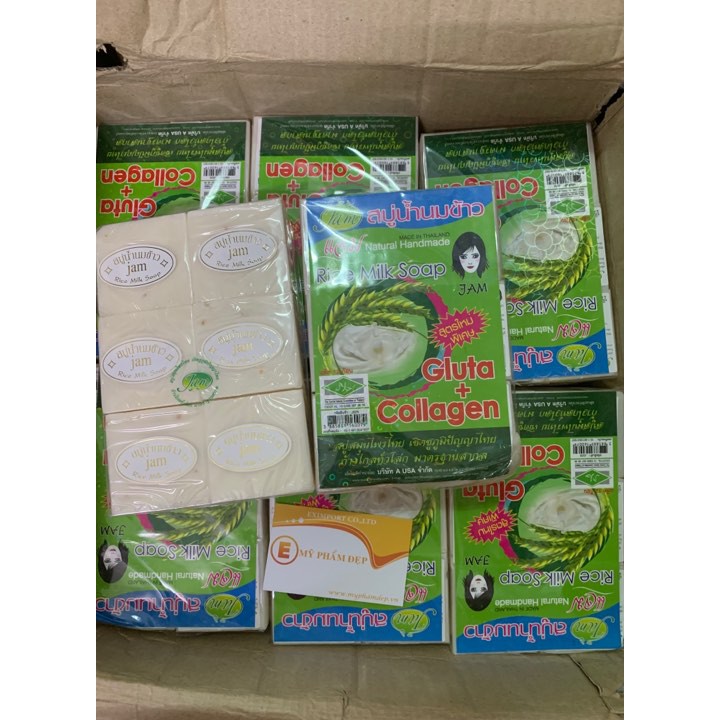 Xà Phòng Sữa Gạo Rửa Mặt Rice Milk Soap Thái Lan