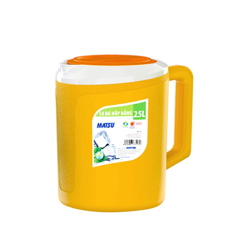 Ca Đá Nắp Bằng cách nhiệt  DUY TÂN 1 Lít/ 1.5 Lít/ 2.5 Lít- GIAO NHANH 1H