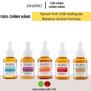 Serum Balance Active Formula tinh chất dưỡng da trắng ngừa mụn trắng hồng 30ml - Zavenci