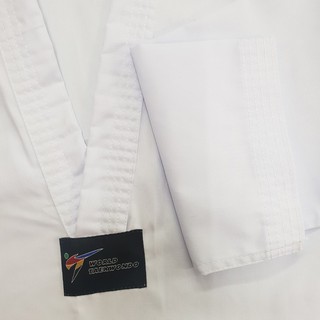 VÕ PHỤC TAEKWONDO PHONG TRÀO (TẶNG KÈM ĐAI VÀ LOGO VTF).