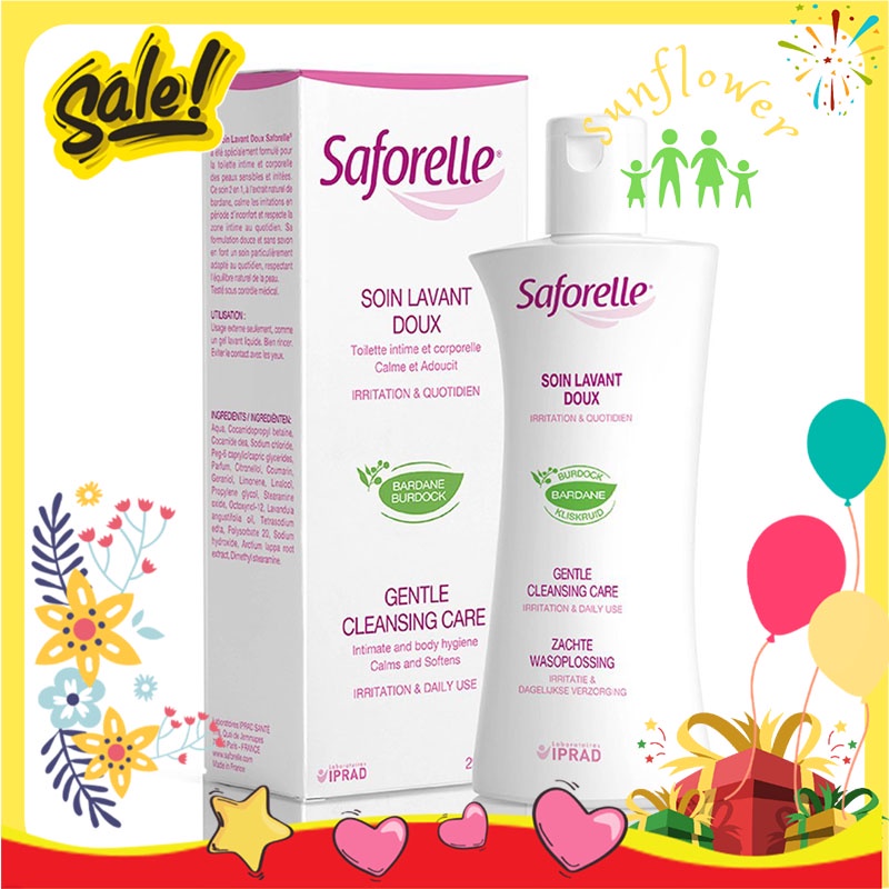 Dung Dịch Vệ Sinh Phụ Nữ Saforelle 250Ml
