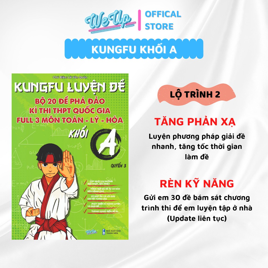 [Mã LIFEMALL25055 giảm 15% đơn 250K] Sách - Bộ Kungfu phá đảo khối A