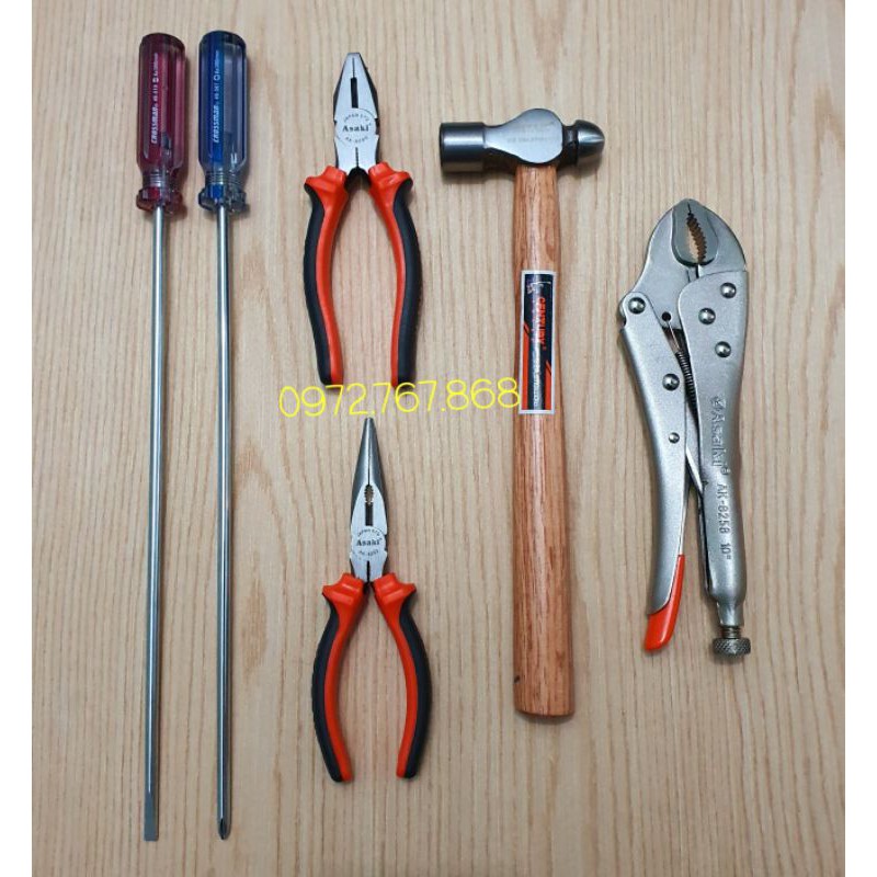 Combo 6 món tools dụng cụ sửa chữa