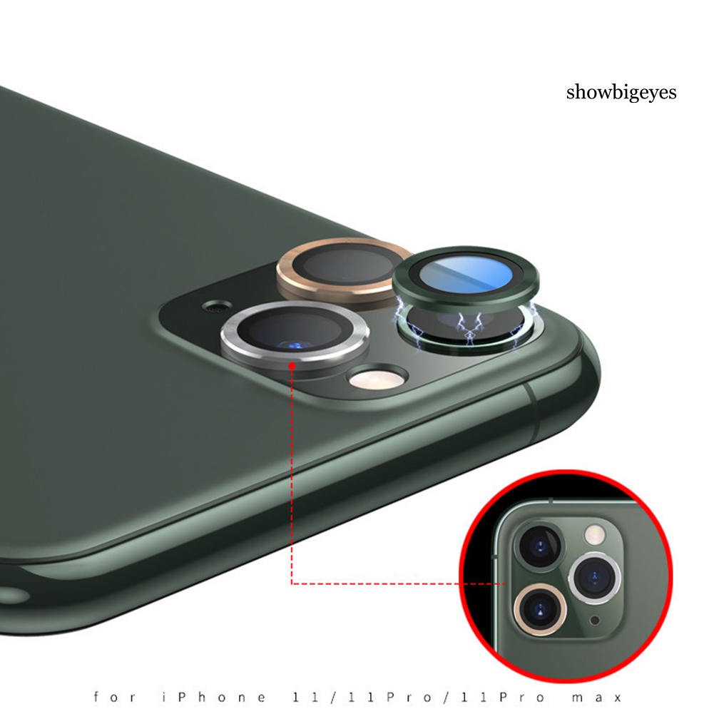 Khung Bảo Vệ Ống Kính Camera Sau Điện Thoại Iphone 11 Pro Max