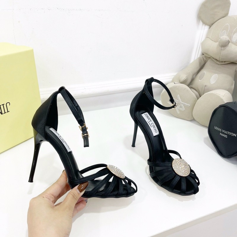 Sandal cao gót dáng rọ siêu hot hàng cao cấp fullbox