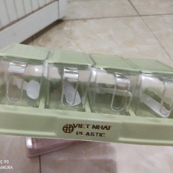 Hũ đựng gia vị bộ 4 - Lọ gia vị bộ 4 Việt Nhật