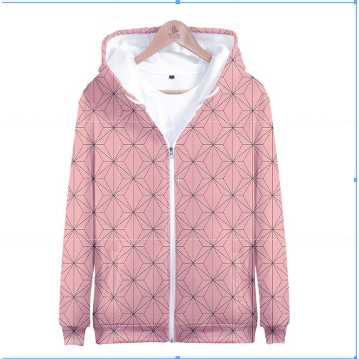Áo Khoác Hoodie Hóa Trang Nhân Vật Demon Slayer Phối Khóa Kéo Cá Tính Cho Nam Nữ | BigBuy360 - bigbuy360.vn