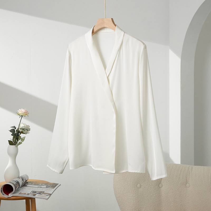 Áo kiểu Zanzea tay dài cổ bẻ cài nút thời trang dành cho nữ