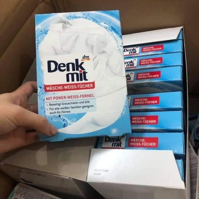 GIẤY TẨY TRẮNG QUẦN ÁO DENKMIT