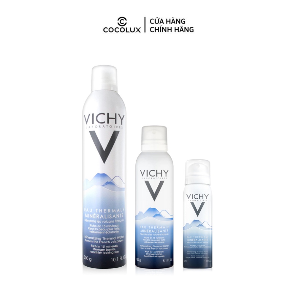 Xịt Khoáng Vichy Cấp Ẩm Tức Thì 300ml