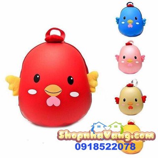 [NHẬP MKB35K GIẢM 35K ĐƠN TỪ 500K] BA LÔ HÌNH GÀ CON ĐÁNG YÊU CHO BÉ