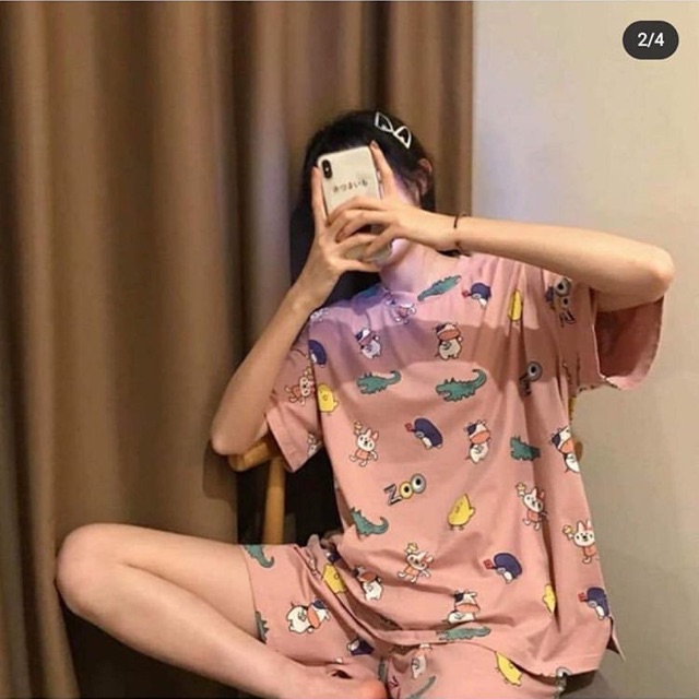 Set ngủ 2 màu
