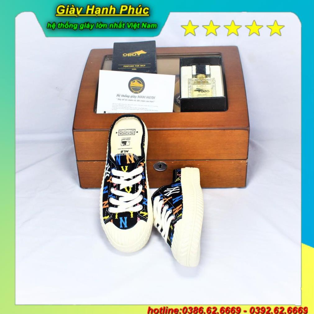 [Mã FAXANH245 giảm 10K đơn 50K] [ HÓT NHẤT BÂY GIỜ ] sục đạp gót ny đen thêu hoa tiết màu hang vip | BigBuy360 - bigbuy360.vn