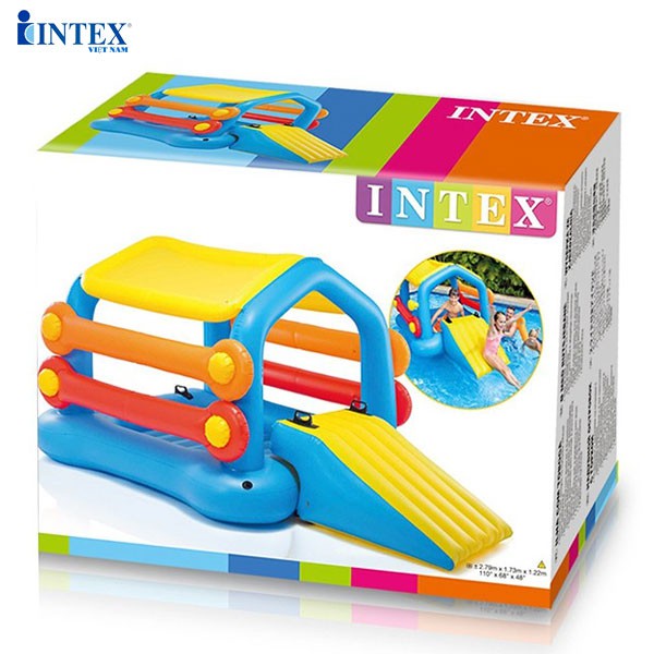 Bể bơi cầu trượt có mái che INTEX 58294