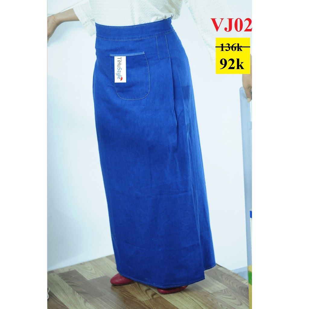 Váy chống nắng Jean trơn nhiều mẫu CHƯA CẦN MẶC NHÌN ĐÃ YÊU | BigBuy360 - bigbuy360.vn