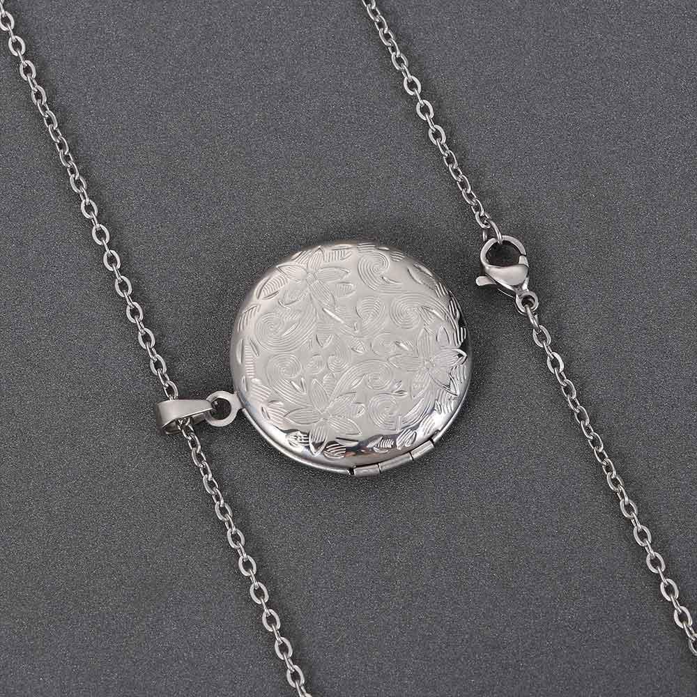 ESPO Vòng cổ Tình Bạn Mặt Chạm Khắc Ba Chiều