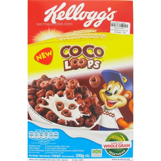 Ngũ cốc ăn sáng Kellogg's Coco Loops (330g)