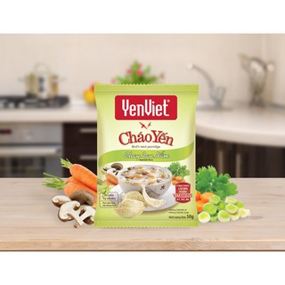 Cháo Yến Việt chay rau nấm