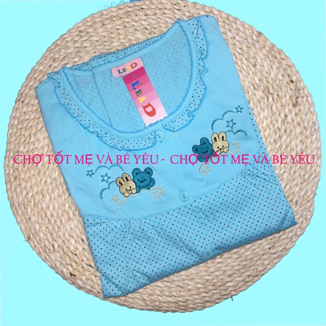 [ẢNH THẬT][COTTON] BỘ ÁO TAY DÀI QUẦN DÀI SAU SINH VÀ CHO CON BÚ